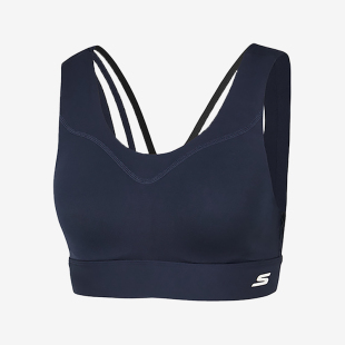 Skechers 女士瑜伽健身透气针织运动内衣 斯凯奇正品 秋冬新款
