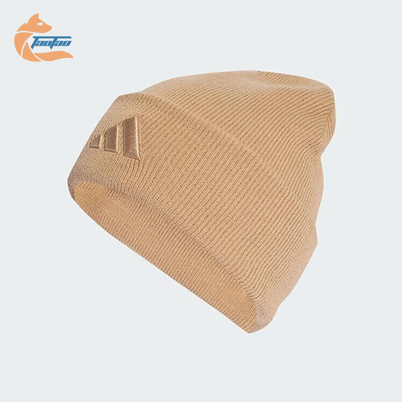 Adidas/阿迪达斯正品NEW LOG BEA CUF男女经典保暖绒线帽KB9148