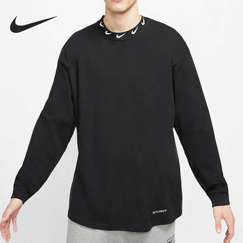 Nike/耐克正品STUSSYNIKE休闲男女圆领套头卫衣 CT4314-010