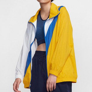 BV3686 休闲女子立领大勾跑步训练夹克外套 743 耐克正品 Nike