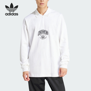 IS2901 阿迪达斯正品 POLO衫 Adidas 运动长袖 POLO VRCT 男士