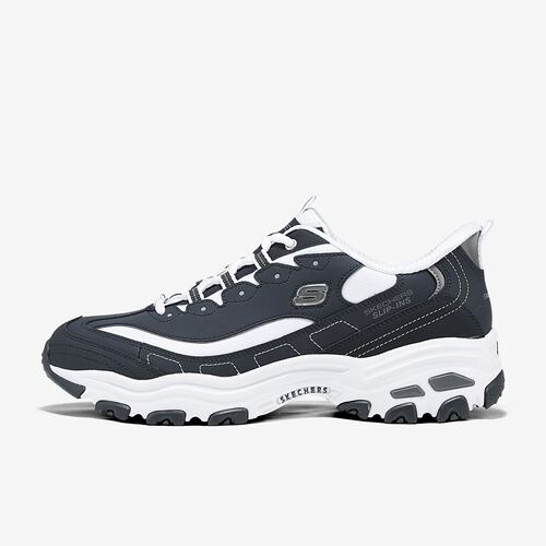 Skechers斯凯奇正品D'Lites男款低帮运动休闲老爹鞋232667-NVW