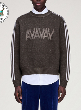 Adidas/阿迪达斯正品三叶草AVKNITSWEATER经典休闲针织衫JZ0620