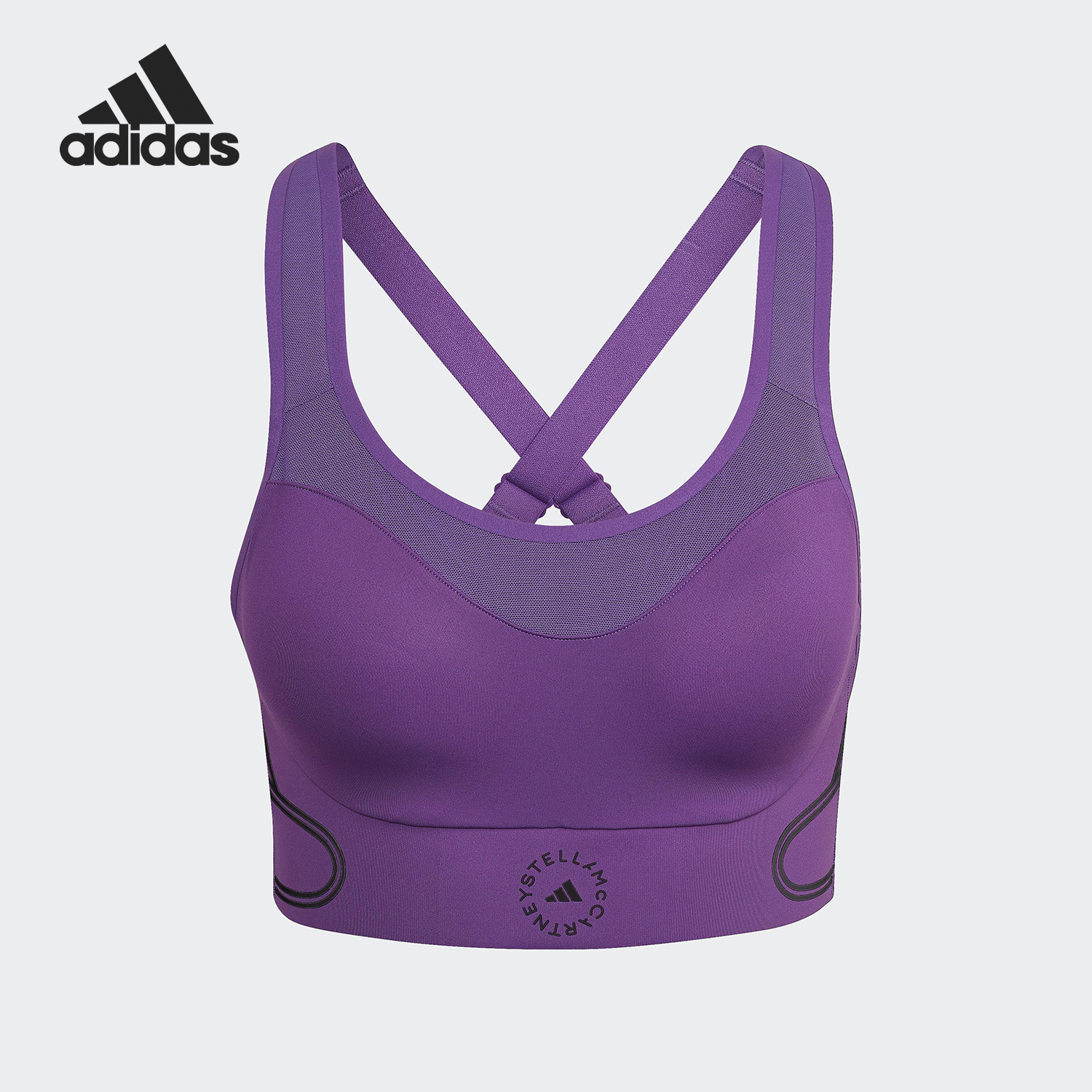 Adidas/阿迪达斯正品STELLA女士运动透气经典训练健身内衣HI6139