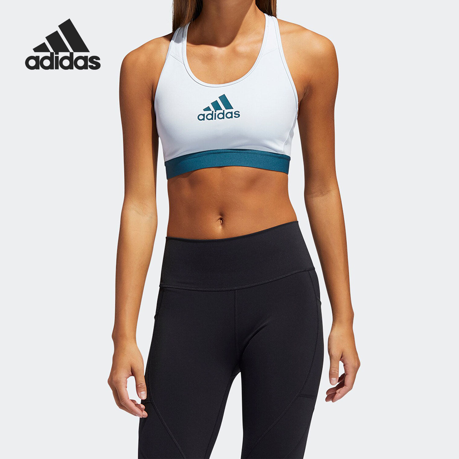Adidas/阿迪达斯正品中强度干爽健身女子运动文胸内衣GM2818,运动服/休闲服装,运动文胸,淘宝优惠券,粉丝福利购,淘宝优惠卷