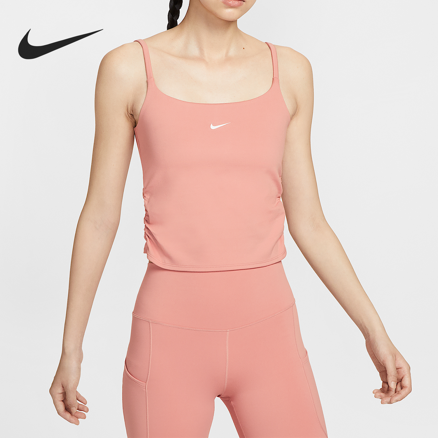 Nike/耐克正品Dri-FIT女士短款运动耐穿透气背心IH8606-685