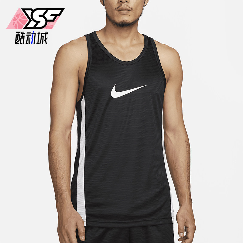 Nike/耐克正品2025秋季款男士无袖运动篮球拼接背心T恤DV9968-010,运动服/休闲服装,运动T恤,淘宝优惠券,粉丝福利购,淘宝优惠卷