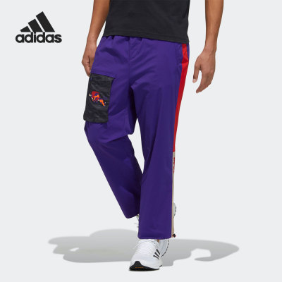 运动休闲男子修身直筒长裤