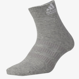 ANK Adidas 阿迪達(dá)斯正品 CUSH 男子休閑運(yùn)動(dòng)中筒襪DZ9366 3PP