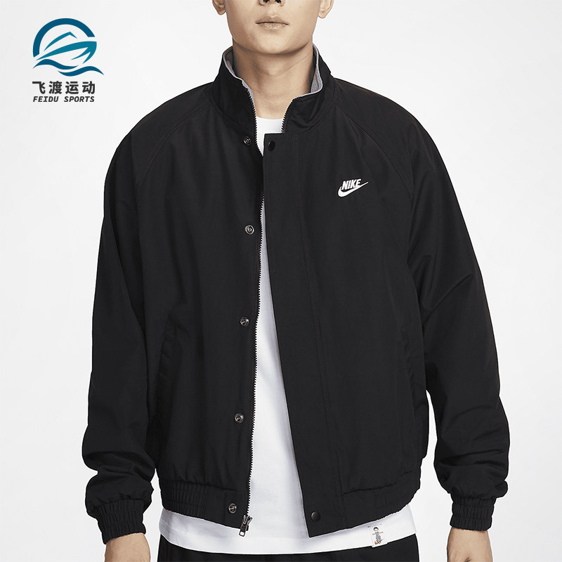 耐克男士摇粒绒里料加绒夹克