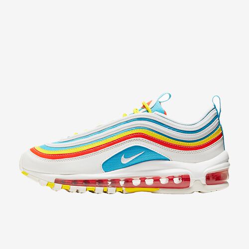 Nike耐克正品Air Max 97 Summit White大童低帮跑步鞋CK0052-400