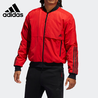 Adidas/阿迪达斯正品 2021新款男子休闲运动保暖夹克外套 GG0765