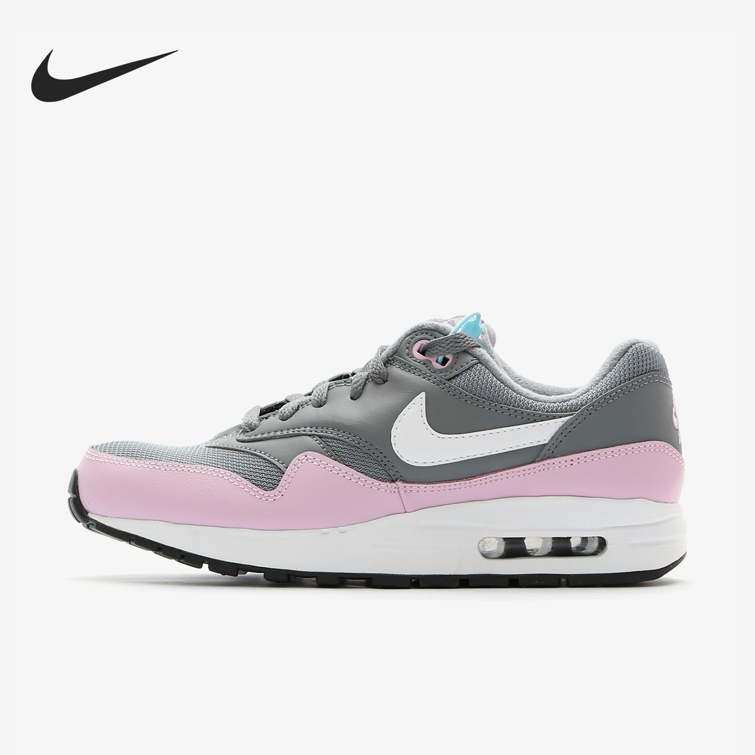 Nike/耐克正品夏季款GS女子大童耐磨气垫减震跑步鞋807605-007