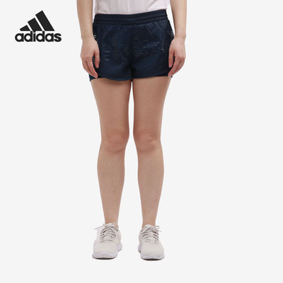 Adidas/阿迪达斯正品女子跑步训练健身排汗透气运动短裤 BK5146