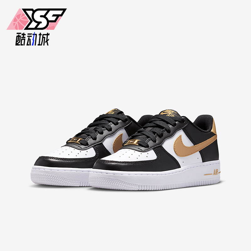 Nike/耐克正品Air Force 1 GS女子大童休闲耐磨运动鞋CT3839-009