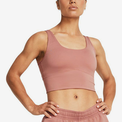 UA/安德玛正品户外女士圆领舒适柔软亲肤休闲运动内衣1379153-696