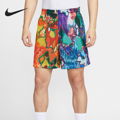 Nike/耐克正品Dri-FIT男士双面穿篮球时尚透气经典短裤HJ4210-010