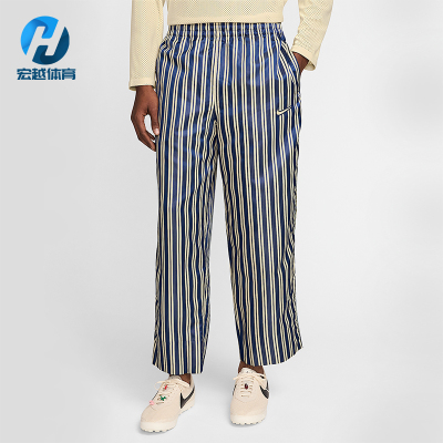 Nike/耐克正品Bode Rec男士休闲训练条纹运动时尚长裤FJ0202-122