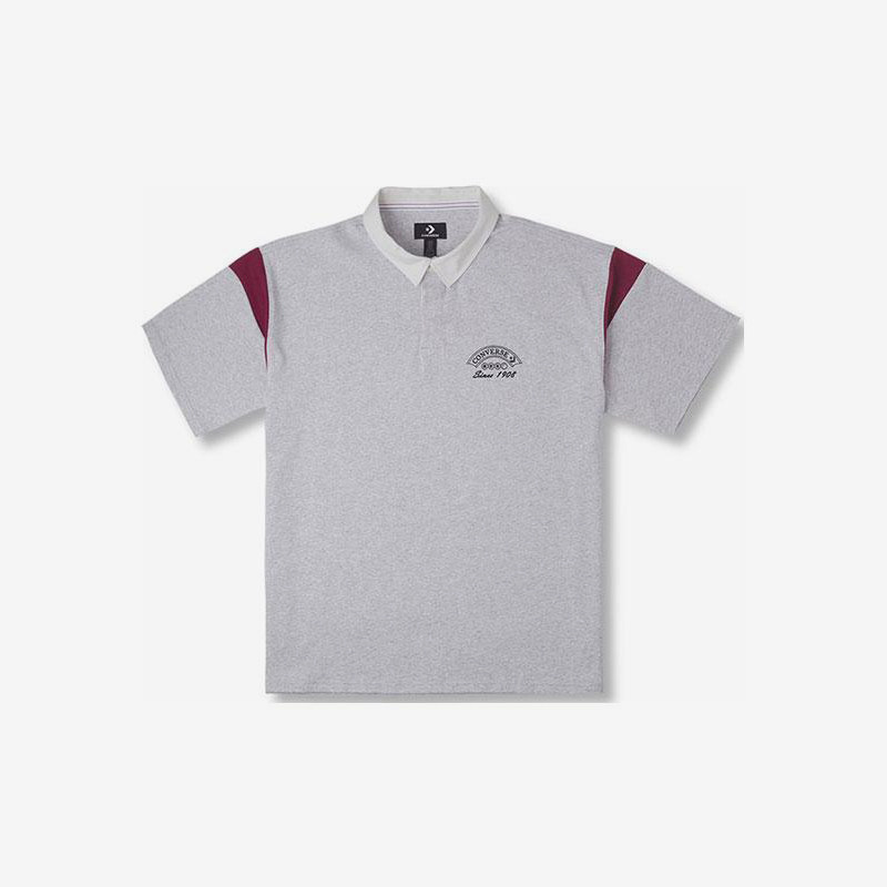 Converse/匡威正品新款男士翻领时尚针织短袖POLO衫10026173-A02,运动服/休闲服装,运动POLO衫,淘宝优惠券,粉丝福利购,淘宝优惠卷