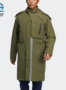 Adidas/阿迪达斯正品2026春季款男女日常立领保暖羽绒服H13848