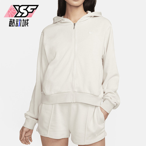 Nike/耐克正品2026女士连帽开衫休闲经典舒适运动服BV3343-100