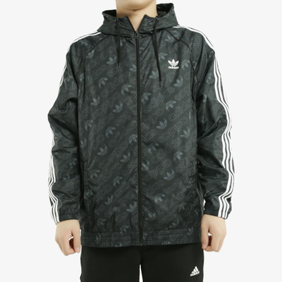 Adidas/阿迪达斯正品当季三叶草 MONO WINDBREAK男外套ED7047