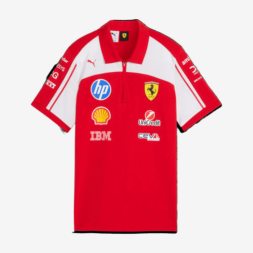 Puma彪马正品F1 SCUDERIA FERRARI HP Replica女翻领衫713835-01