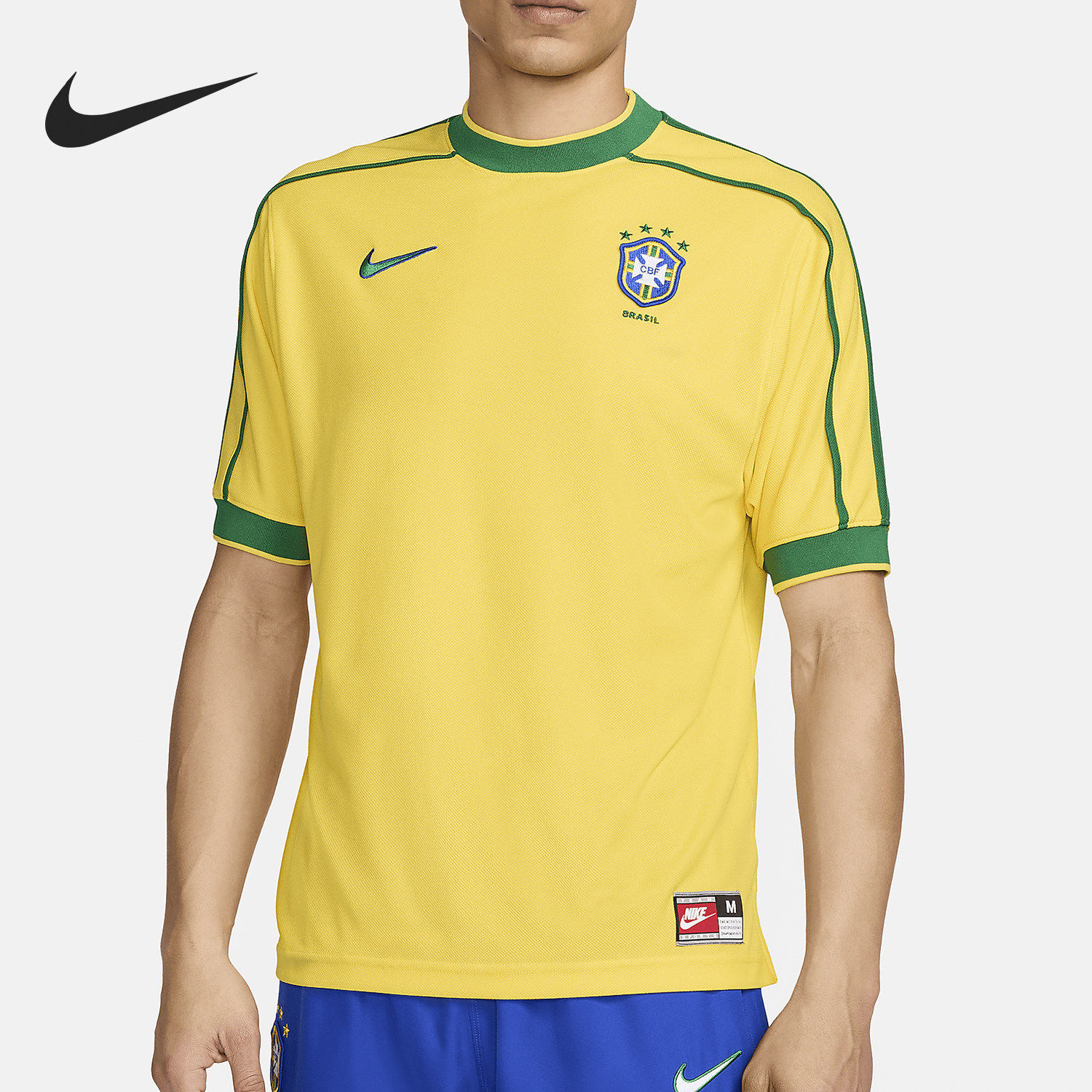 Nike/耐克正品巴西队球迷版男士复刻足球短袖T恤FZ6682-741,运动服/休闲服装,运动T恤,淘宝优惠券,粉丝福利购,淘宝优惠卷