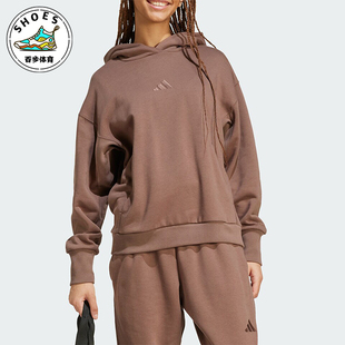 阿迪达斯正品 SZN HD女士连帽复古卫衣IY6763 ALL Adidas