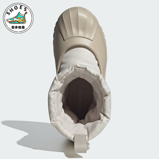 Adidas 三叶草男女可拆卸厚底保暖靴子IG2160 阿迪达斯正品
