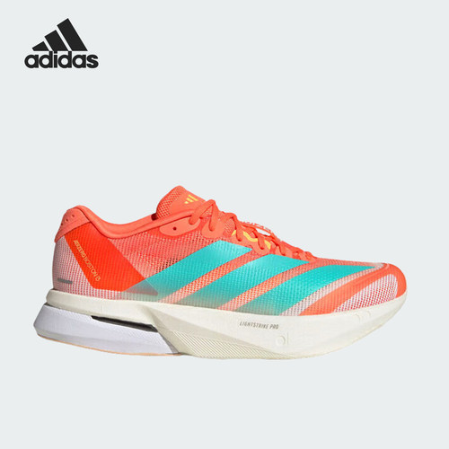 Adidas/阿迪达斯正品ADIZERO BOSTON 13女士经典减震跑步鞋JS4954