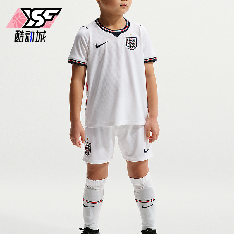 Nike/耐克正品Stadium大童三件式足球短袖经典短裤套装IB4553-100