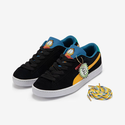 Puma/彪马正品2022年新款男女款舒适耐磨低帮板鞋384182-01