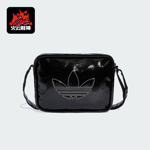 亮泽感透气运动斜挎包JD5558 三叶草男女经典 Adidas 阿迪达斯正品