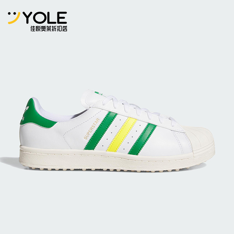 Adidas/阿迪达斯正品三叶草男女同款低帮高尔夫球鞋IH8533
