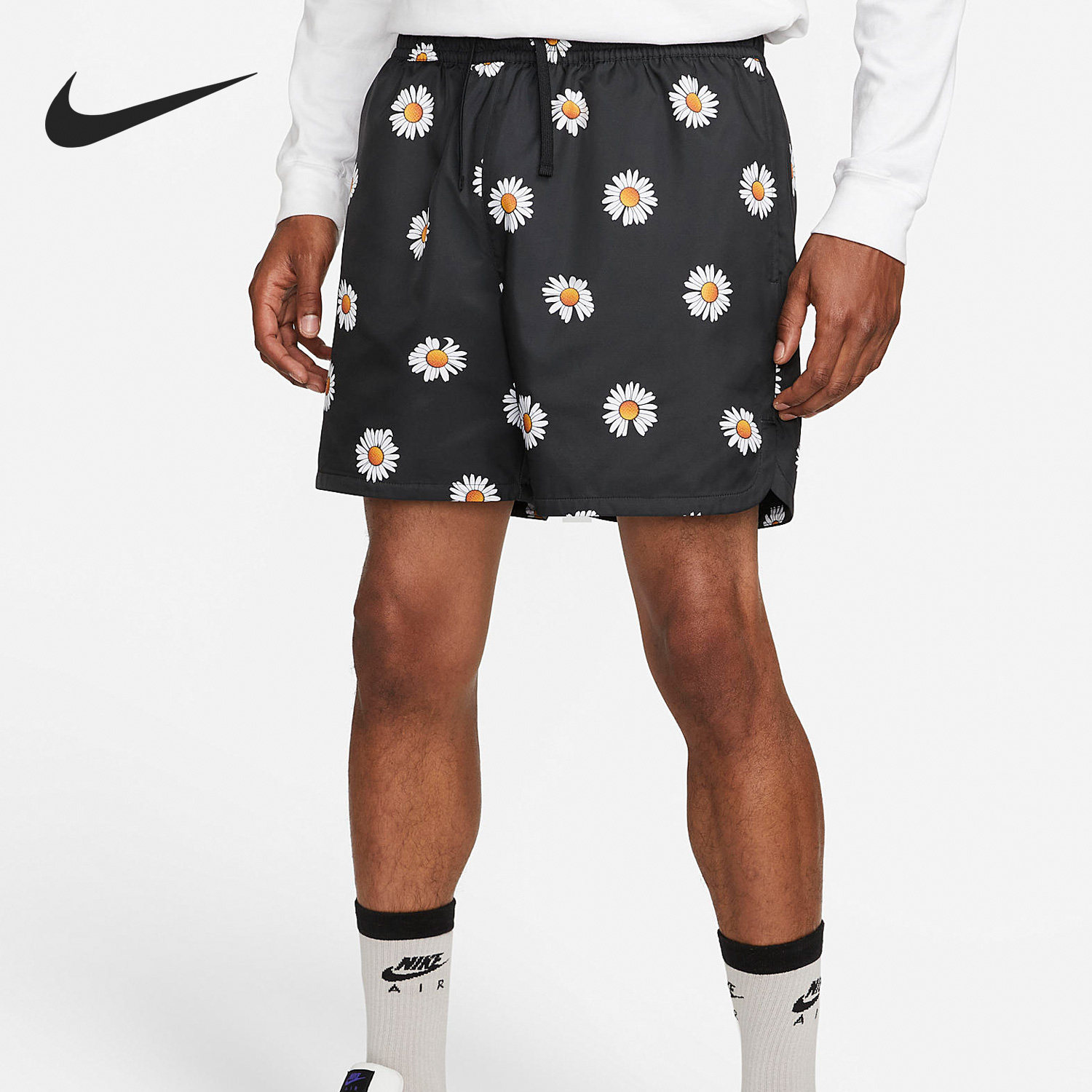 Nike/耐克正品当季新款男子休闲透气运动短裤DM6910-010,运动服/休闲服装,运动中长裤／短裤,淘宝优惠券,粉丝福利购,淘宝优惠卷