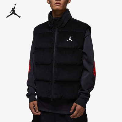 Nike/耐克正品Jordan Flight男士运动灯芯绒羽绒马甲HV0535-010