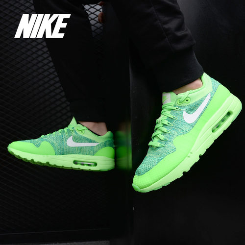 Nike/耐克正品Air Max男子秋季气垫飞线轻潮搭运动休闲鞋 843384