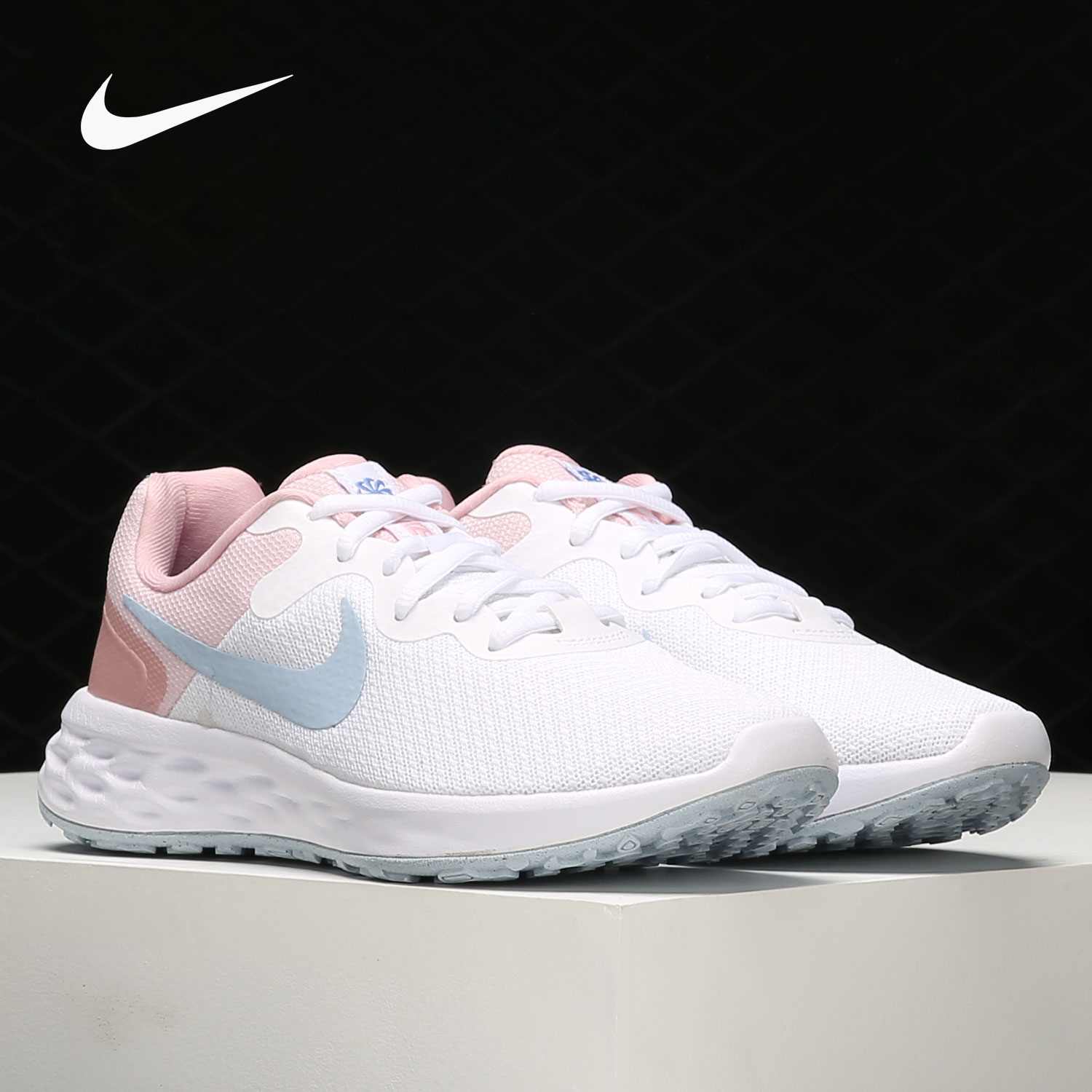 Nike/耐克正品Revolution 6 NN 男女透气跑步鞋 DC3729-100