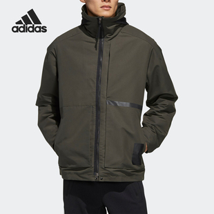 WARM冬季 Adidas JKT 男子运动型格夹克外套FJ0258 阿迪达斯正品