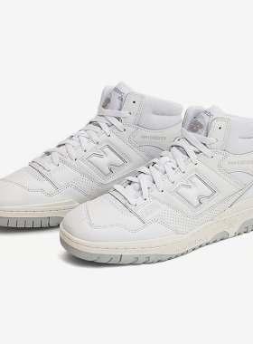 New Balance/NB正品运动男女同款简约经典高帮休闲板鞋BB650RWW