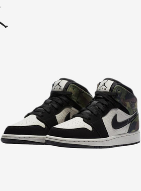 Nike/耐克正品JORDAN GS女子大童耐磨中帮系带篮球鞋CW5550-001