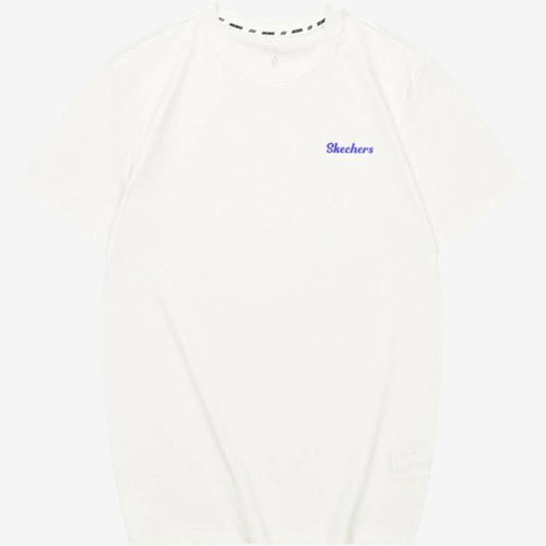 Skechers斯凯奇正品缤纷休闲系列男女透气短袖T恤FHL223U043-0074