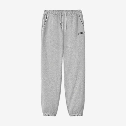 Skechers斯凯奇正品男款透气系带束脚针织运动裤L424M096-004F