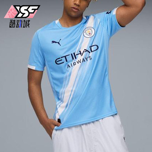 Puma/彪马正品2025夏季款男士训练透气套头经典圆领短袖780338-01