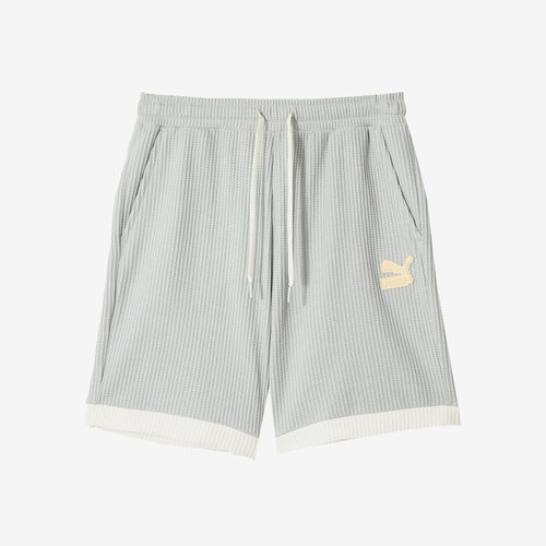 Puma/彪马正品夏季新款男女宽松细休闲透气运动短裤628452-10