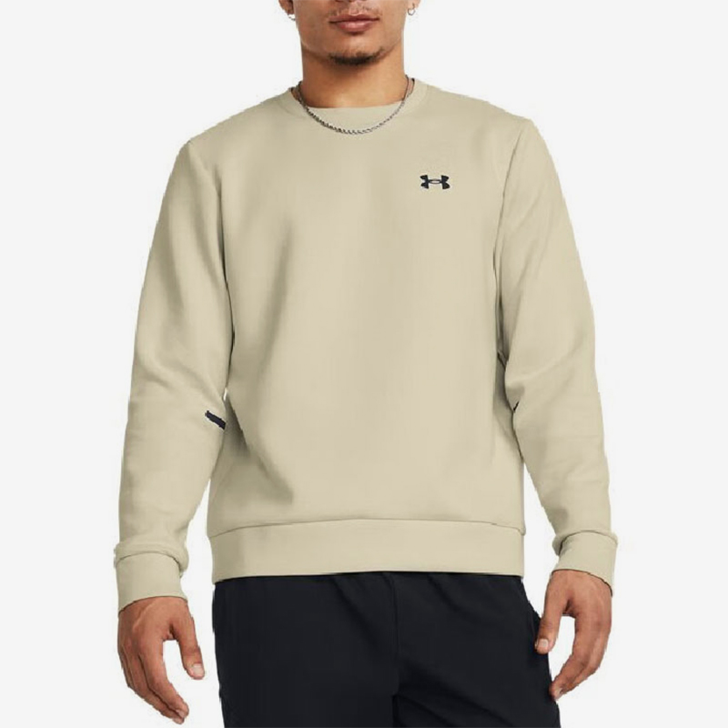 UA/安德玛正品2025新款男子宽松透气运动训练套头卫衣1381688-273