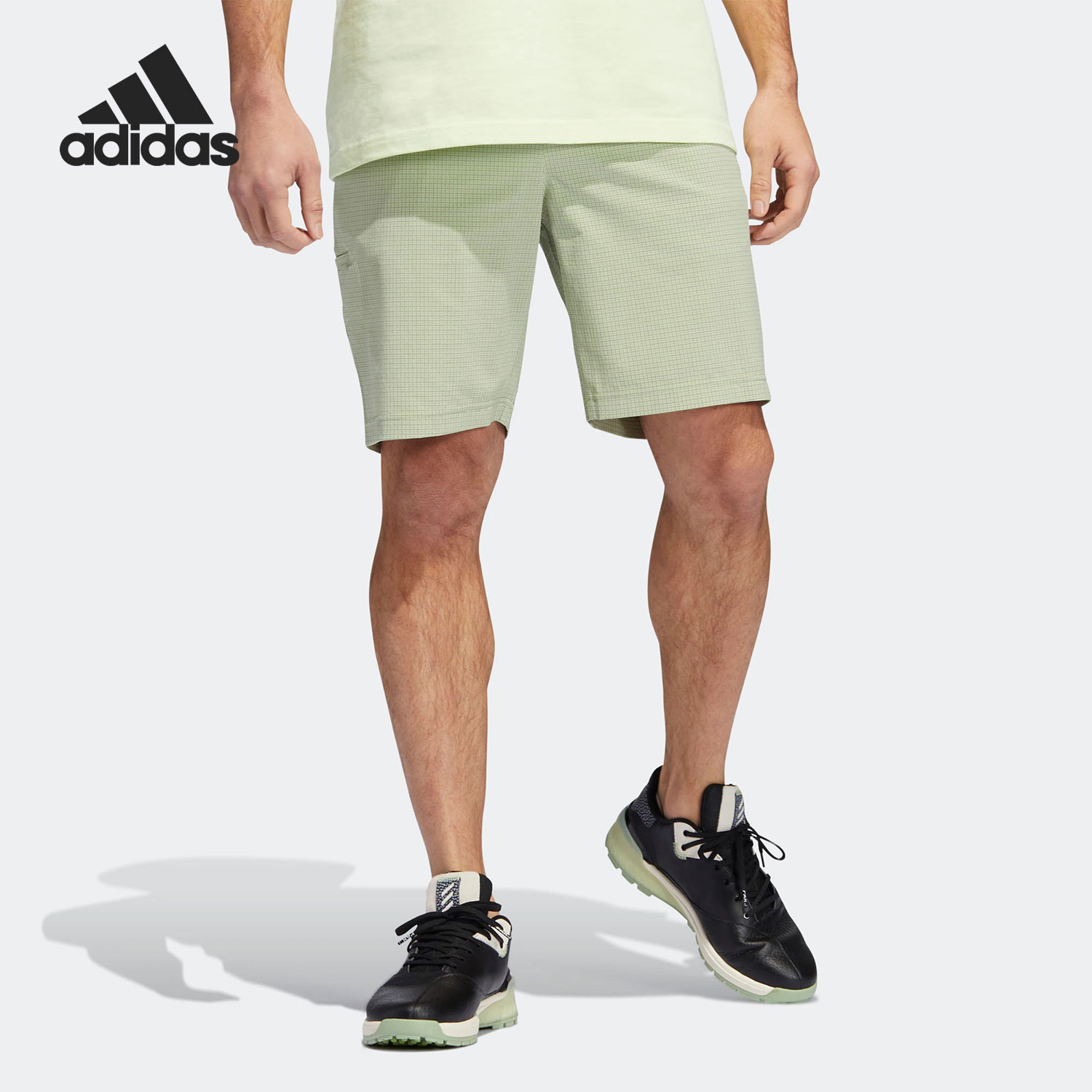 Adidas/阿迪达斯正品夏新款高尔夫休闲男子运动短裤H54070