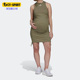 孕妇连衣裙 Adidas 女圆领透气舒适无袖 26夏季 HR8900 阿迪达斯正品