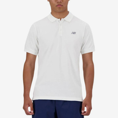 New Balance/NB正品夏季新款男子运动训练短袖POLO衫MT41503-WT
